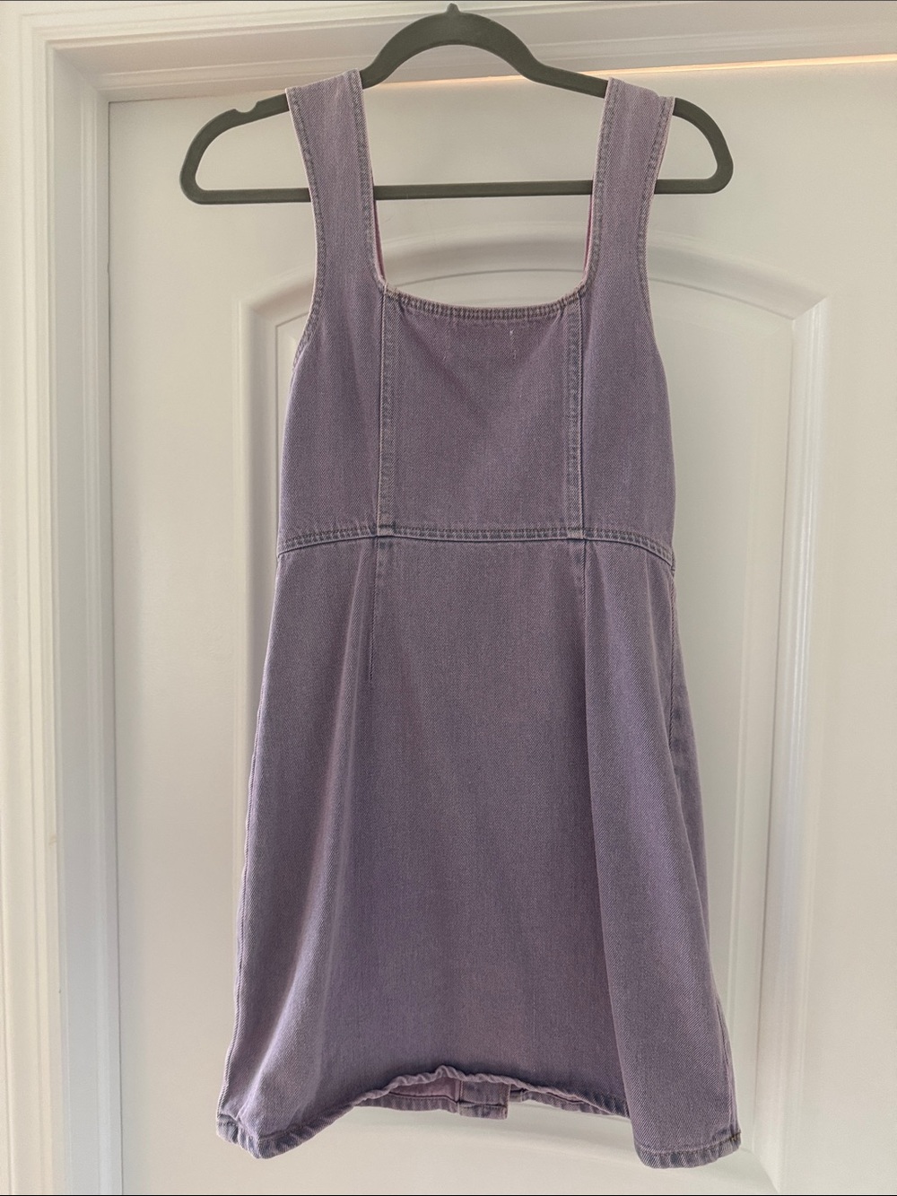 Urban Outfitters Lavender Button-Front Mini Dress - Picture 2 of 3